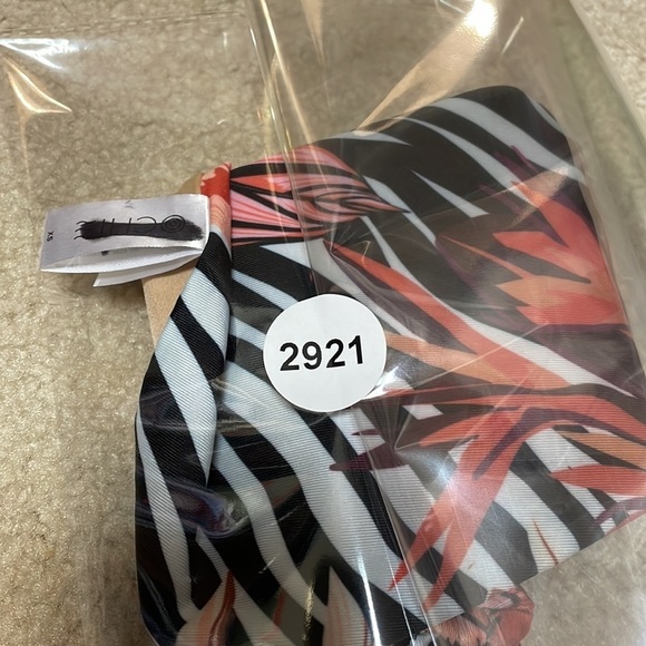 New! Ochie tropical zebra floral print bikini bottom 12921 - Picture 7 of 8